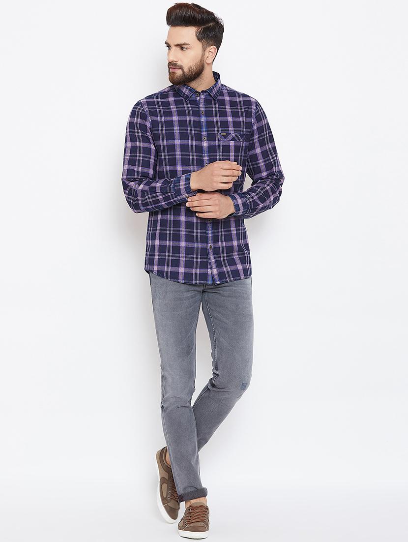 grey light washed denim jeans - 15945628 - Zoom Image - 4