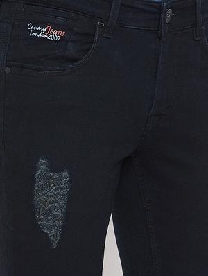 black ripped denim jeans - 15945629 - Standard Image - 5