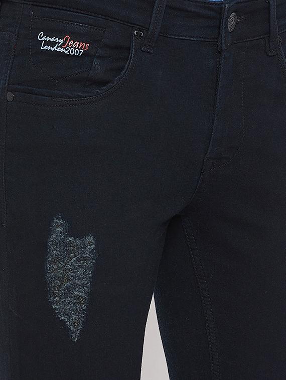 black ripped denim jeans - 15945629 - Zoom Image - 5