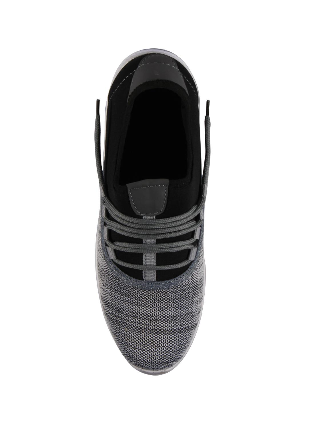 grey mesh sport shoes - 15946028 - Zoom Image - 4