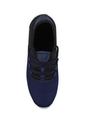 navy mesh sport shoes - 15946029 - Standard Image - 4