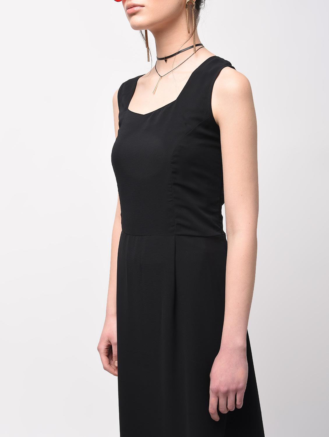 pleat detail maxi dress - 15946338 - Zoom Image - 5