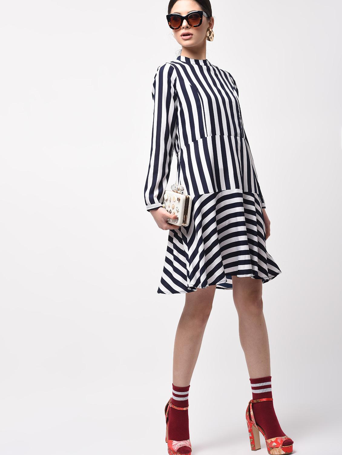 ruffled hem a-line dress - 15946344 - Zoom Image - 1