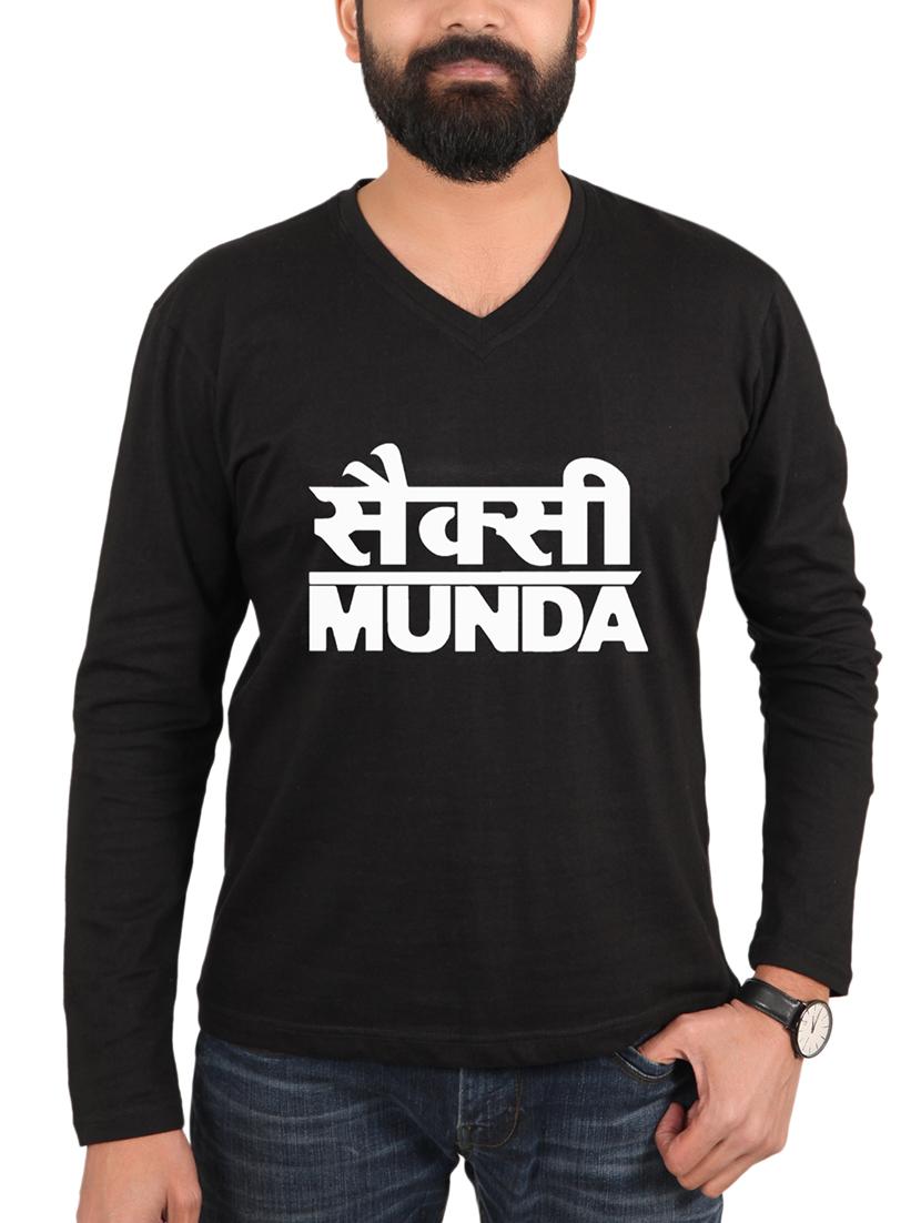 black typographic t-shirt - 15946525 - Zoom Image - 1