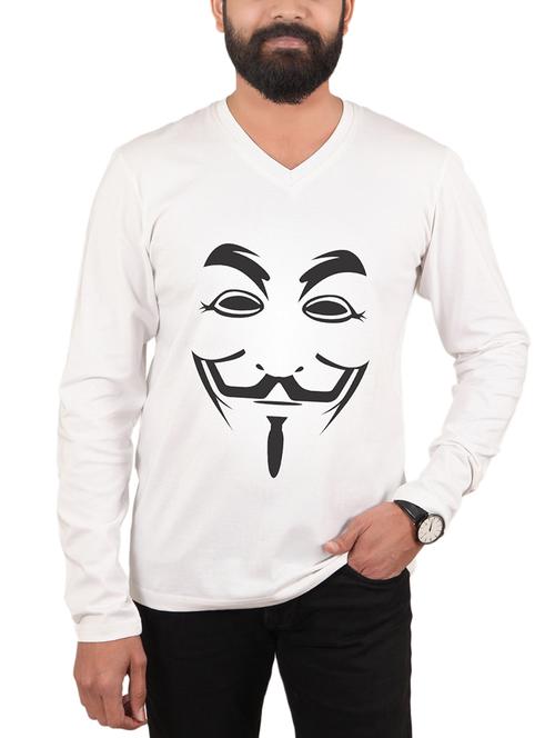 white printed t-shirt - 15946556 - Very Small Image - 1