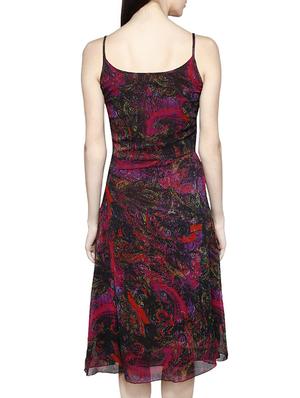 ruffle detail a-line dress - 15946574 - Standard Image - 3