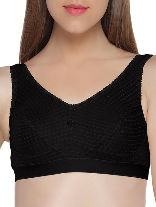 floral patch sports bra - 15946669 - Standard Image - 1