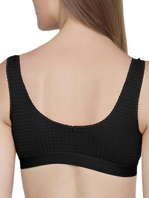floral patch sports bra - 15946669 - Standard Image - 2