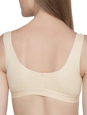 floral patch solid bra - 15946670 - Standard Image - 2