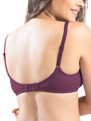 bow patch solid bra - 15946678 - Standard Image - 2
