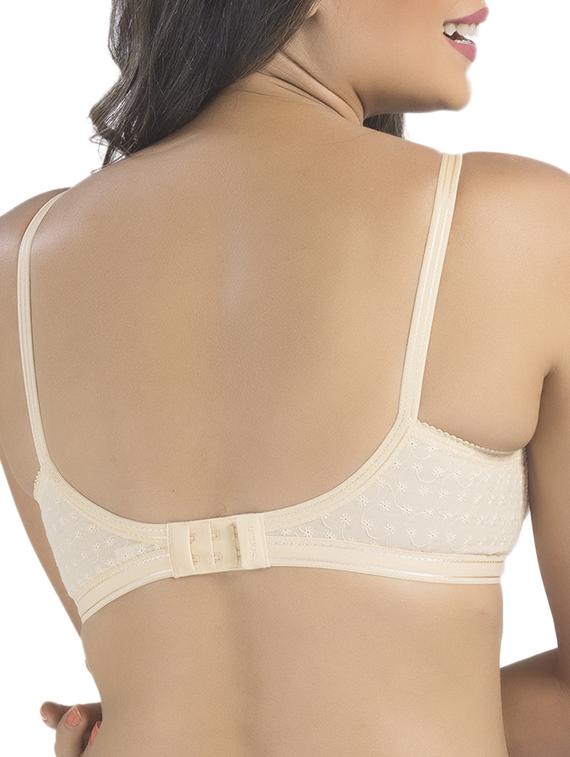 floral embroidered bra - 15946684 - Zoom Image - 2