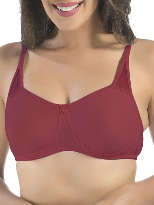 bow patch solid bra - 15946687 - Standard Image - 1
