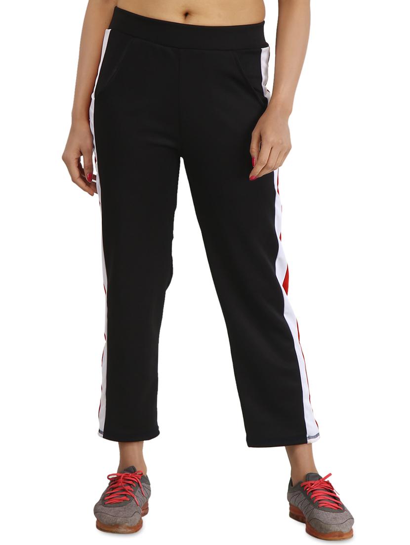 contrast side striped track pant - 15946838 - Zoom Image - 1
