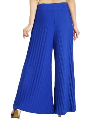 accordion pleated flared palazzo - 15946860 - Standard Image - 3
