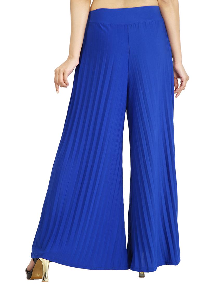 accordion pleated flared palazzo - 15946860 - Zoom Image - 3