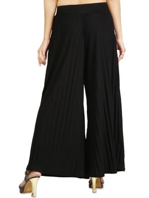 accordion pleated flared palazzo - 15946863 - Standard Image - 3