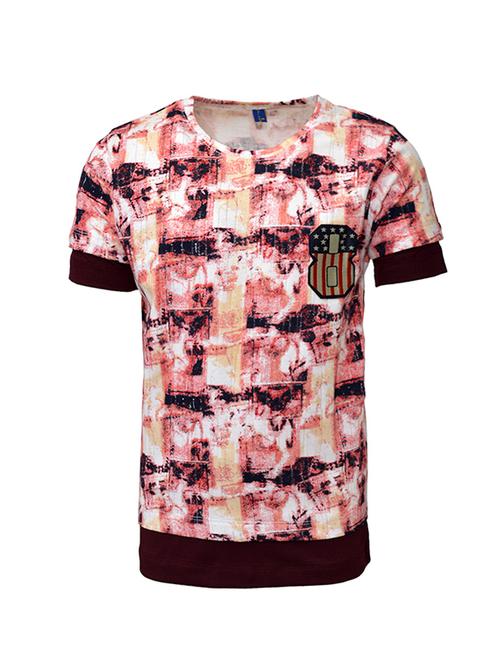 red cotton tshirt - 15946884 - Standard Image - 1
