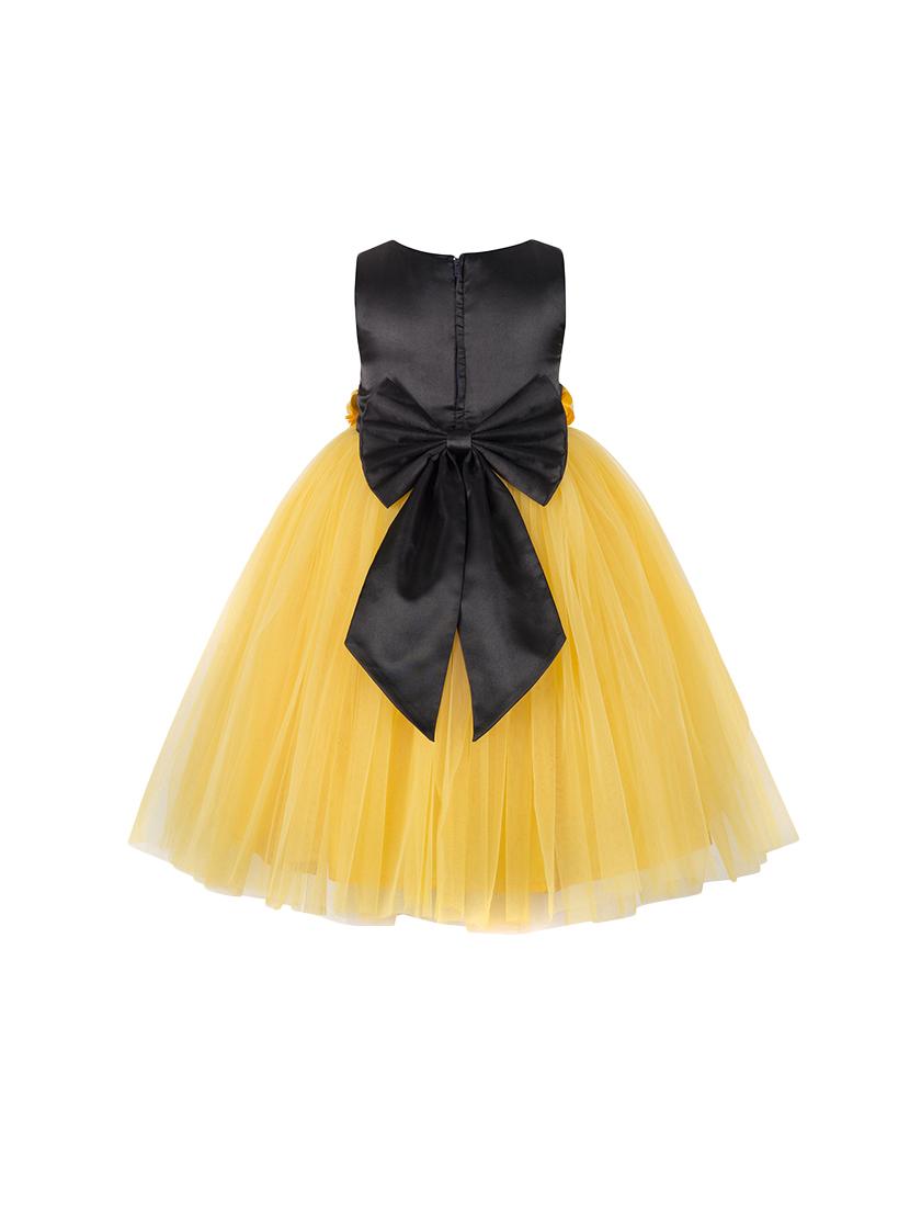 yellow net gown - 15946889 - Zoom Image - 2