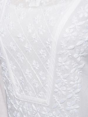 chikankari straight kurta - 15946893 - Standard Image - 5