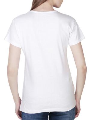 slogan print short sleeved tee - 15947089 - Standard Image - 3