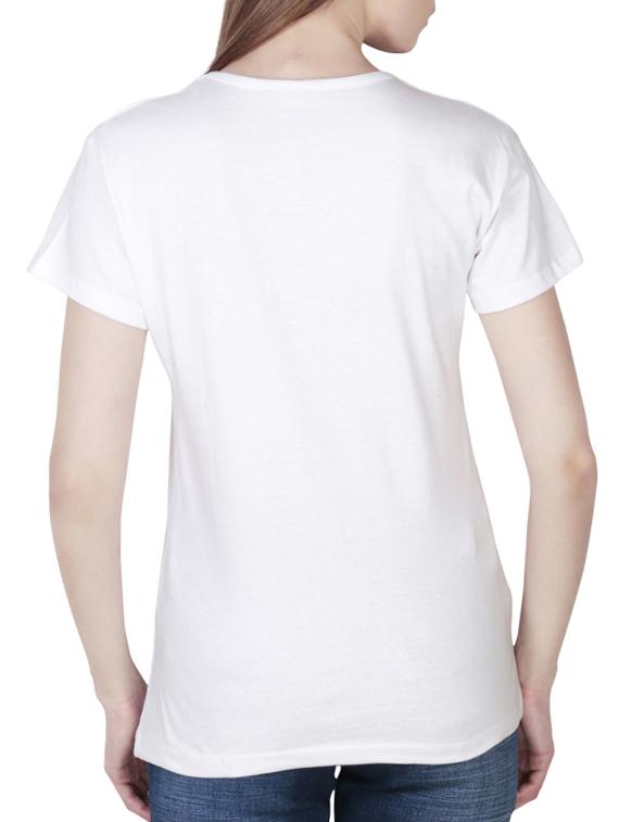 slogan print short sleeved tee - 15947089 - Zoom Image - 3