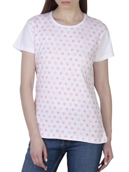 round neck quirky tee - 15947099 - Standard Image - 1