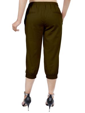 drawstring waist capri - 15947165 - Standard Image - 3