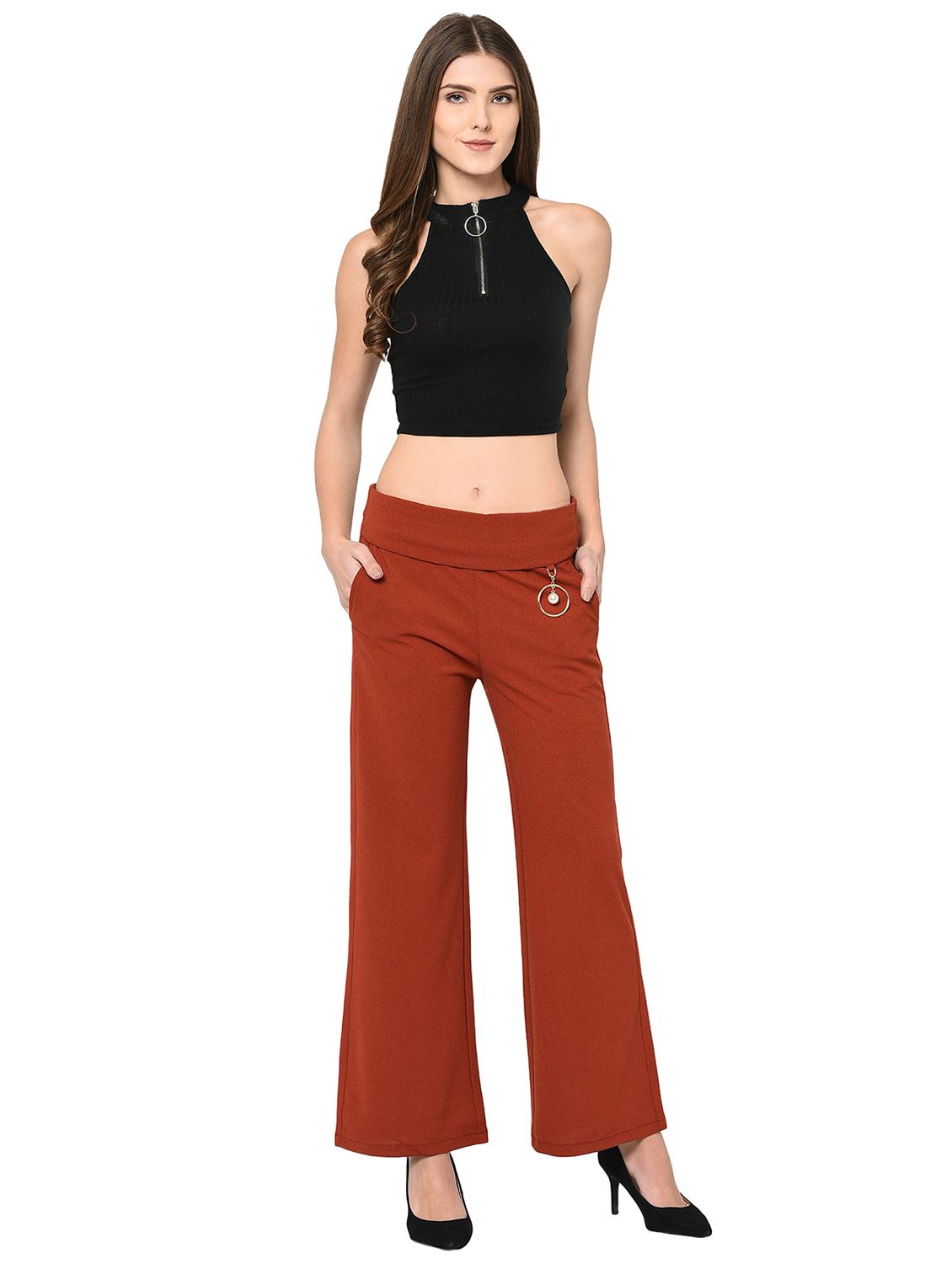 high rise wide leg trouser - 15947359 - Zoom Image - 4