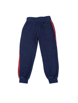 blue cotton blend jogger - 15948194 - Standard Image - 2