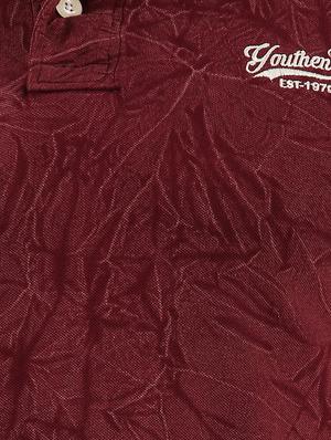 maroon all over print tshirt - 15948266 - Standard Image - 5