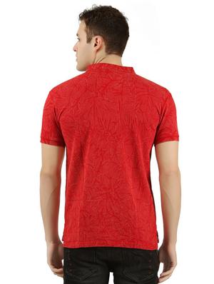 red all over print tshirt - 15948267 - Standard Image - 3