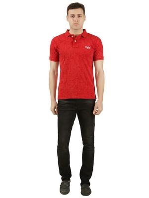 red all over print tshirt - 15948267 - Standard Image - 4