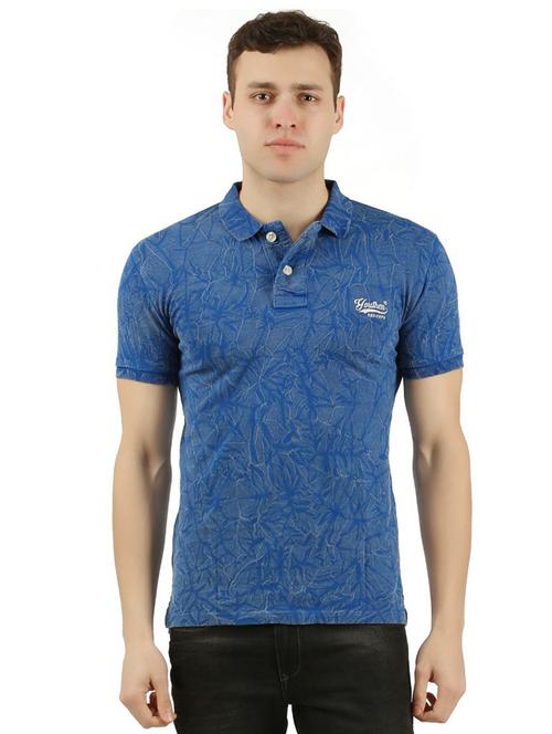 blue all over print tshirt - 15948268 - Standard Image - 1
