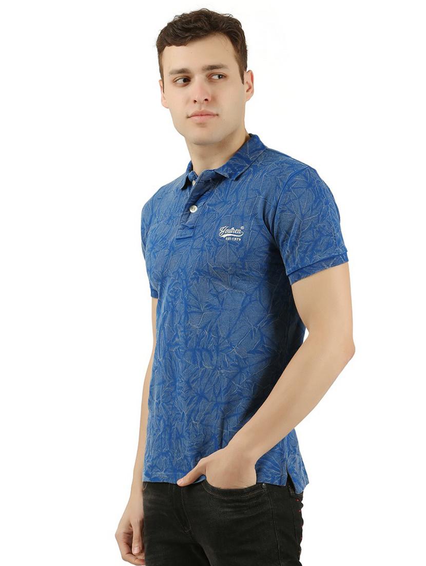 blue all over print tshirt - 15948268 - Zoom Image - 2