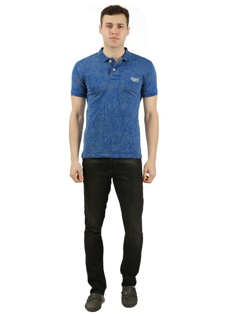 blue all over print tshirt - 15948268 - Zoom Image - 4