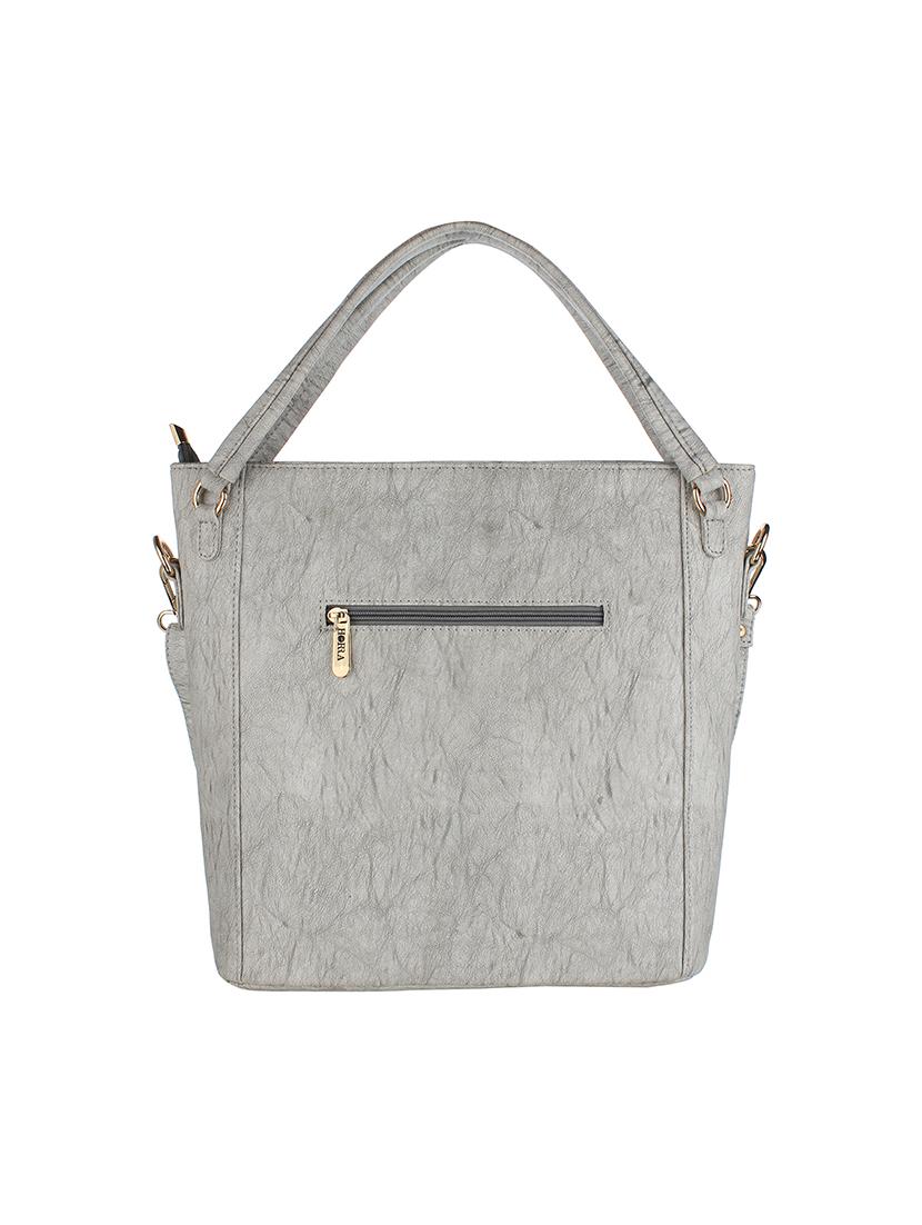 grey leatherette (pu) regular handbag - 15948365 - Zoom Image - 2