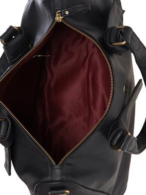 black leatherette (pu) regular handbag - 15948366 - Standard Image - 3