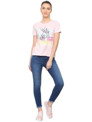 graphic print crew neck tee - 15948434 - Standard Image - 3