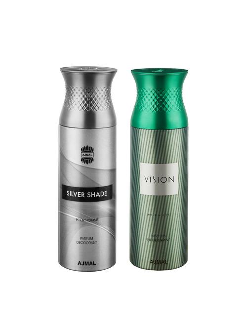silver shade & vision deodorants for men pack of 2 - 15949640 - Standard Image - 1