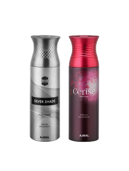 silvershade & cerise deodorants for men & women pack of 2 - 15949642 - Standard Image - 1