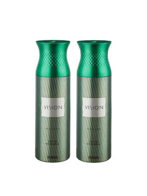 ajmal vision & vision deodorants for men pack of 2 - 15949647 - Standard Image - 1