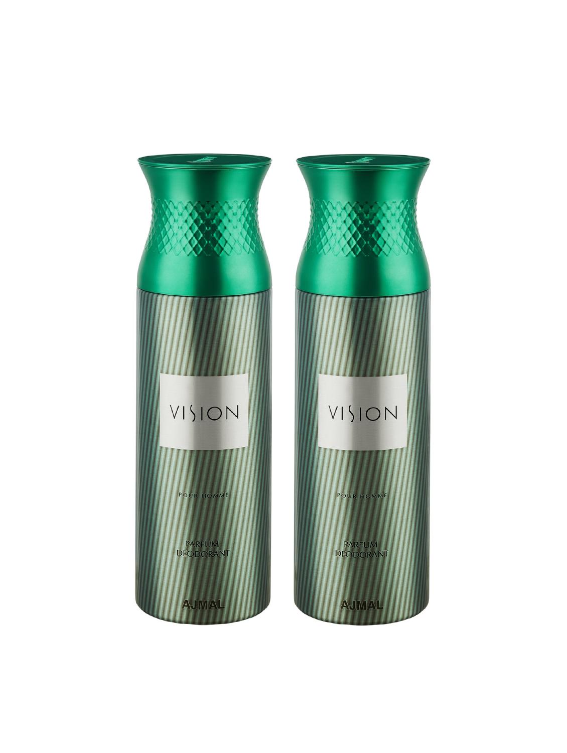 ajmal vision & vision deodorants for men pack of 2 - 15949647 - Zoom Image - 1