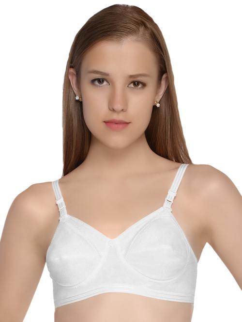 floral patch solid bra - 15949692 - Standard Image - 1