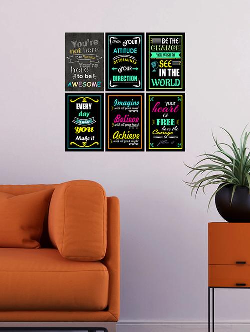 sehaz artworks quotes & motivation matte print posters for home - sza-1003-poster-set - 15949737 - Very Small Image - 1