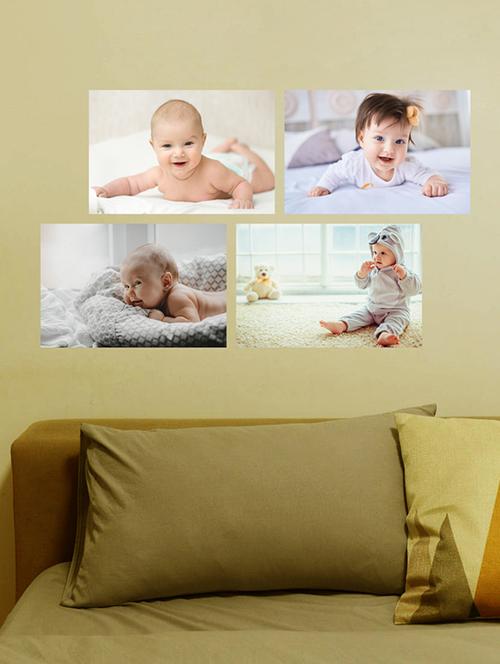sehaz artworks cute baby poster for pregnant women (12x18, multicolour, set of 4) - sza-1011-poster-set - 15949745 - Very Small Image - 1