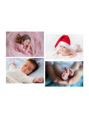 sehaz artworks cute baby poster for pregnant women (12x18, multicolour, set of 4) - sza-1012-poster-set - 15949746 - Standard Image - 2