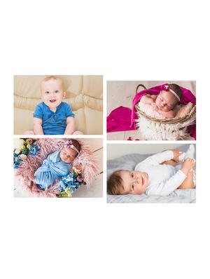 sehaz artworks cute baby poster for pregnant women (12x18, multicolour, set of 4) - sza-1018-poster-set - 15949752 - Standard Image - 2