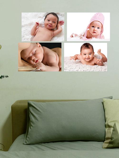 sehaz artworks cute baby poster for pregnant women (12x18, multicolour, set of 4) - sza-1020-poster-set - 15949754 - Standard Image - 1
