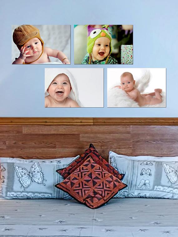 sehaz artworks cute baby poster for pregnant women (12x18, multicolour, set of 4) - sza-1027-poster-set - 15949761 - Zoom Image - 1