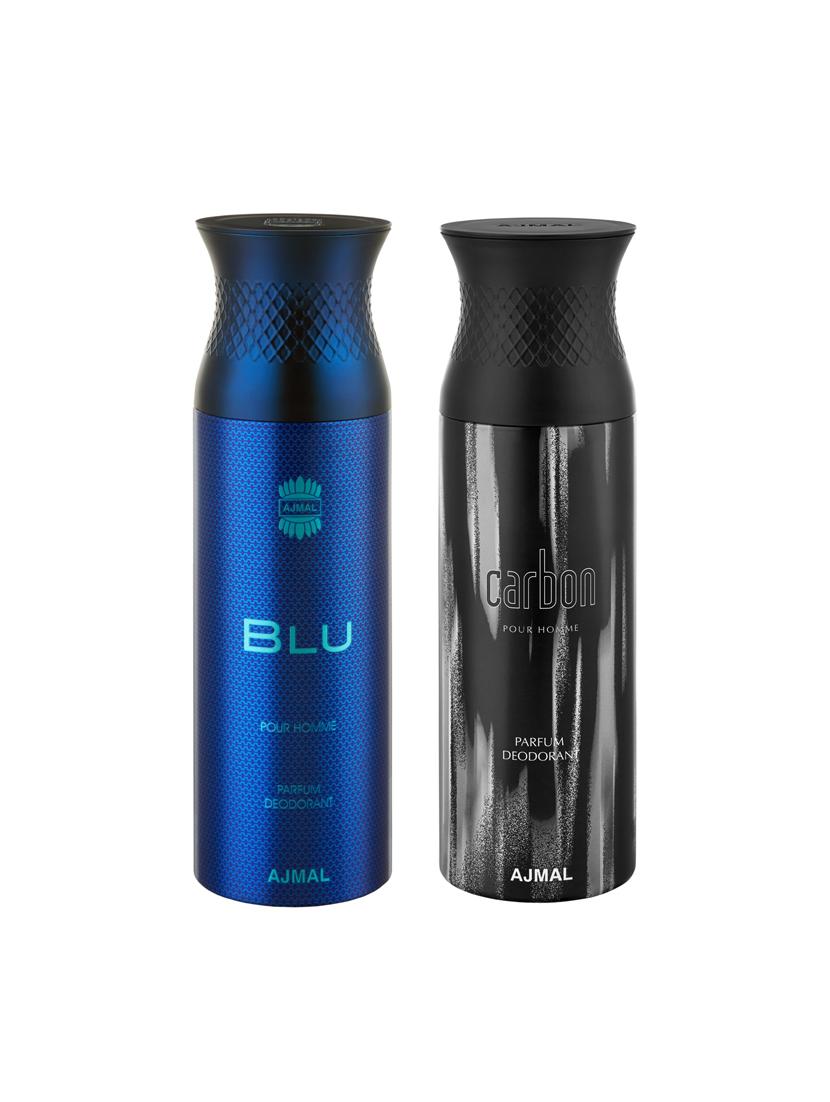 ajmal blu & carbon deodorants for men pack of 2 - 15949771 - Zoom Image - 1